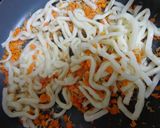 しらす焼うどん作り方3写真