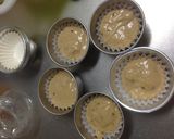 モチモチ♪とろ〜り黒蜜きなこ蒸しパン作り方4写真
