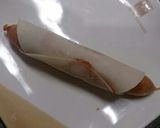 簡単パリパリ餃子の皮ソーセージ♪作り方4写真