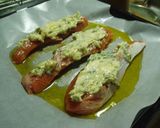 鮭のハーブ・ガーリック・バター焼き作り方4写真