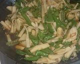 京のおばんざい たけのこと万願寺の炒め煮作り方3写真