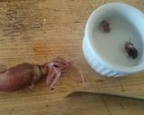 ホタルイカのお掃除☆作り方3写真