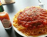超簡単☆レトルト使いでミートスパ☆作り方3写真