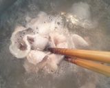 豚こまde☆新玉ねぎの豚しゃぶサラダ作り方2写真