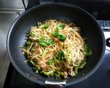 生姜焼きリメイク+ブロッコリーのパスタ作り方9写真