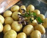 レンジでじゃがいものミント風味作り方1写真