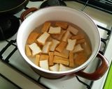 厚揚げと水菜の炊いたん作り方2写真