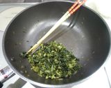 こかぶの葉で「しっとりふりかけ」作り方3写真