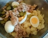 ツナ ケッパー スイートピクルスポテサラ作り方9写真