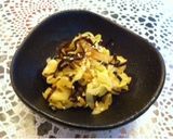 春キャベツと塩昆布の和物作り方4写真