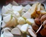 豚肉と竹の子のケチャップ醤油炒め作り方1写真