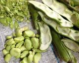 おつまみにも！空豆のえびしんじょ☆作り方1写真