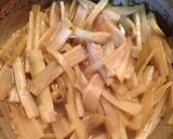 うどの炒め煮作り方5写真