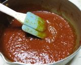 トマトジュースdeハンバーグソース作り方3写真