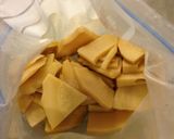 タケノコご飯とタケノコ天麩羅を一手間で♡作り方3写真