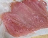 クリームチーズとバジルの鶏ハム作り方4写真