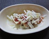 サバ味噌缶でトマトチーズ焼き！作り方2写真