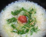 痩せる！お茶碗半分ご飯で梅干し雑炊♪作り方2写真