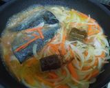 フライパンひとつのサバのカレー煮作り方4写真