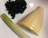 旬の味をおいしく〜筍のかき玉スープ作り方1写真