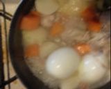 鳥と根菜の煮物作り方5写真