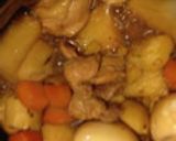 鳥と根菜の煮物作り方6写真