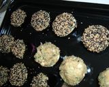 なすの鶏ごま団子作り方6写真