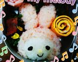 簡単マイメロ弁♪作り方2写真