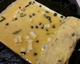 我が家のお弁当☆チーズ&のり入り玉子焼き作り方3写真