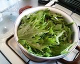厚揚げと水菜の炊いたん作り方6写真