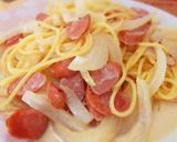 簡単絶品♪クリームパスタ作り方8写真
