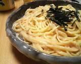 てきとーカンタンめんたいパスタ作り方2写真