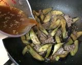 豚肉とナスのオイスター炒め作り方6写真