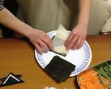 こどもの日 かぶとの春巻き作り方1写真