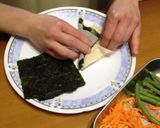 こどもの日 かぶとの春巻き作り方3写真