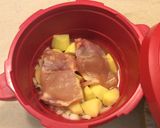 MEYERで簡単チキンのポテトのっけ焼き作り方1写真