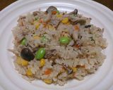 炊飯器で作る♪炊き込みチキンピラフ作り方8写真