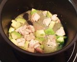 アボカド、鶏のクリームパスタ（豆乳）簡単作り方3写真