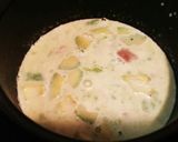 アボカド、鶏のクリームパスタ（豆乳）簡単作り方4写真