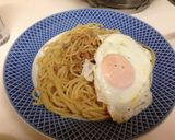 ガパオパスタ☆とりそぼろとバジル缶作り方5写真