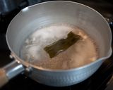【卵料理】油揚げの巾着卵とじ煮作り方1写真