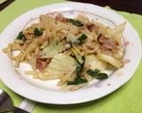 簡単塩焼きうどん作り方2写真