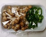 鶏としめじのネギだれ添え作り方2写真