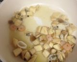 からすみと卵のシーフードパスタ作り方4写真
