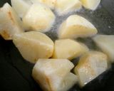 Ψ揚げじゃが焼Ψバター醤油Ψおかかソテ作り方4写真