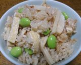 たけのこご飯〜枝豆入り〜作り方4写真