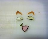 キャラ弁❈ちびまる子ちゃん　ブー太郎作り方3写真