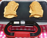 ビタントニオで♪きな粉と黒ごまのたい焼き作り方11写真