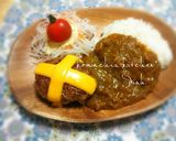 びっくりドンキー風♡チーズカリーバーグ作り方5写真