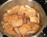 豚バラと大根の煮物作り方5写真